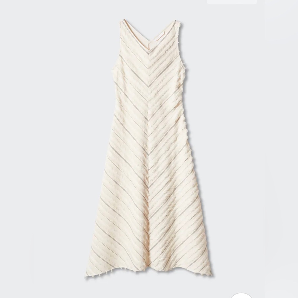 Striped Flared Dress